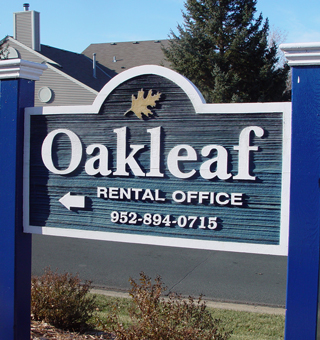 Sandblasted Signs